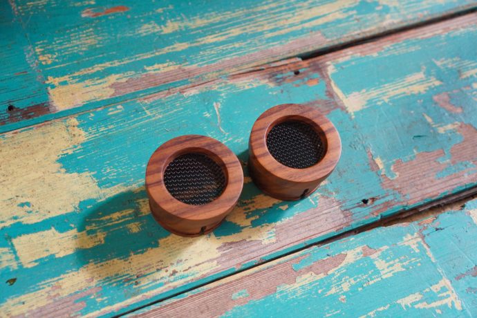 Turbulent Labs Striped Rosewood cups